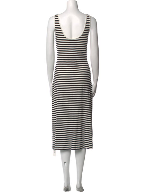 Rebecca Minkoff Striped Midi Length Dress
