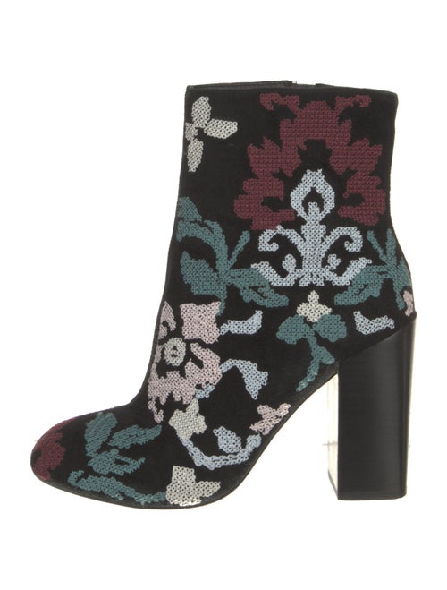 Rebecca Minkoff Suede Floral Print Boots