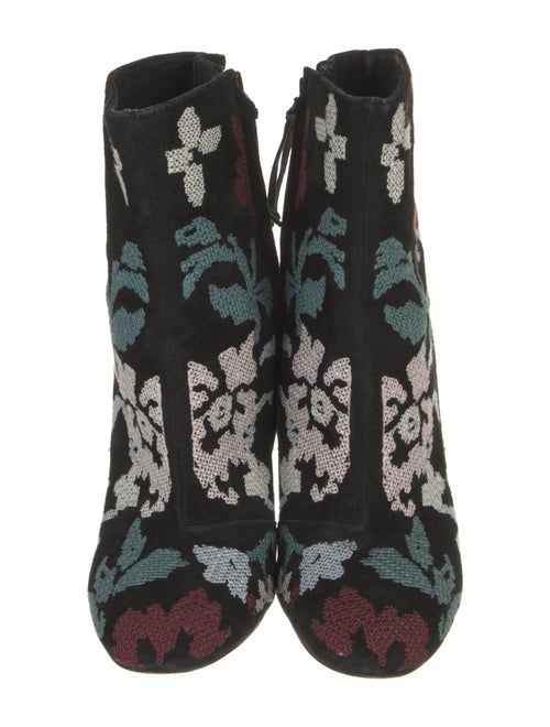 Rebecca Minkoff Suede Floral Print Boots