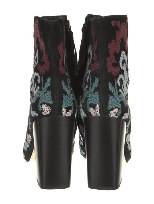 Rebecca Minkoff Suede Floral Print Boots