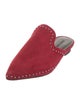 Rebecca Minkoff Suede Studded Accents Mules