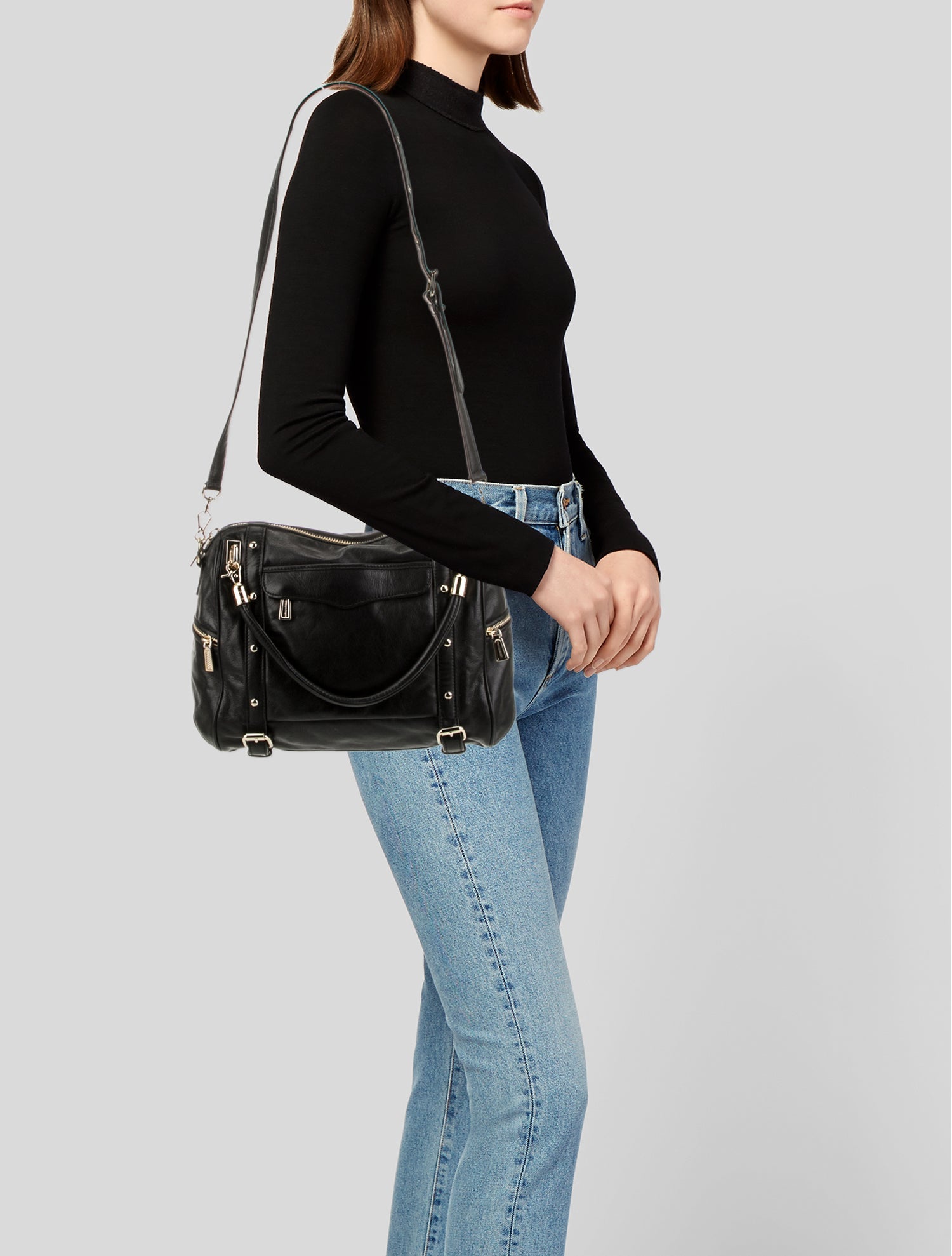 Rebecca Minkoff Leather Top Handle Bag