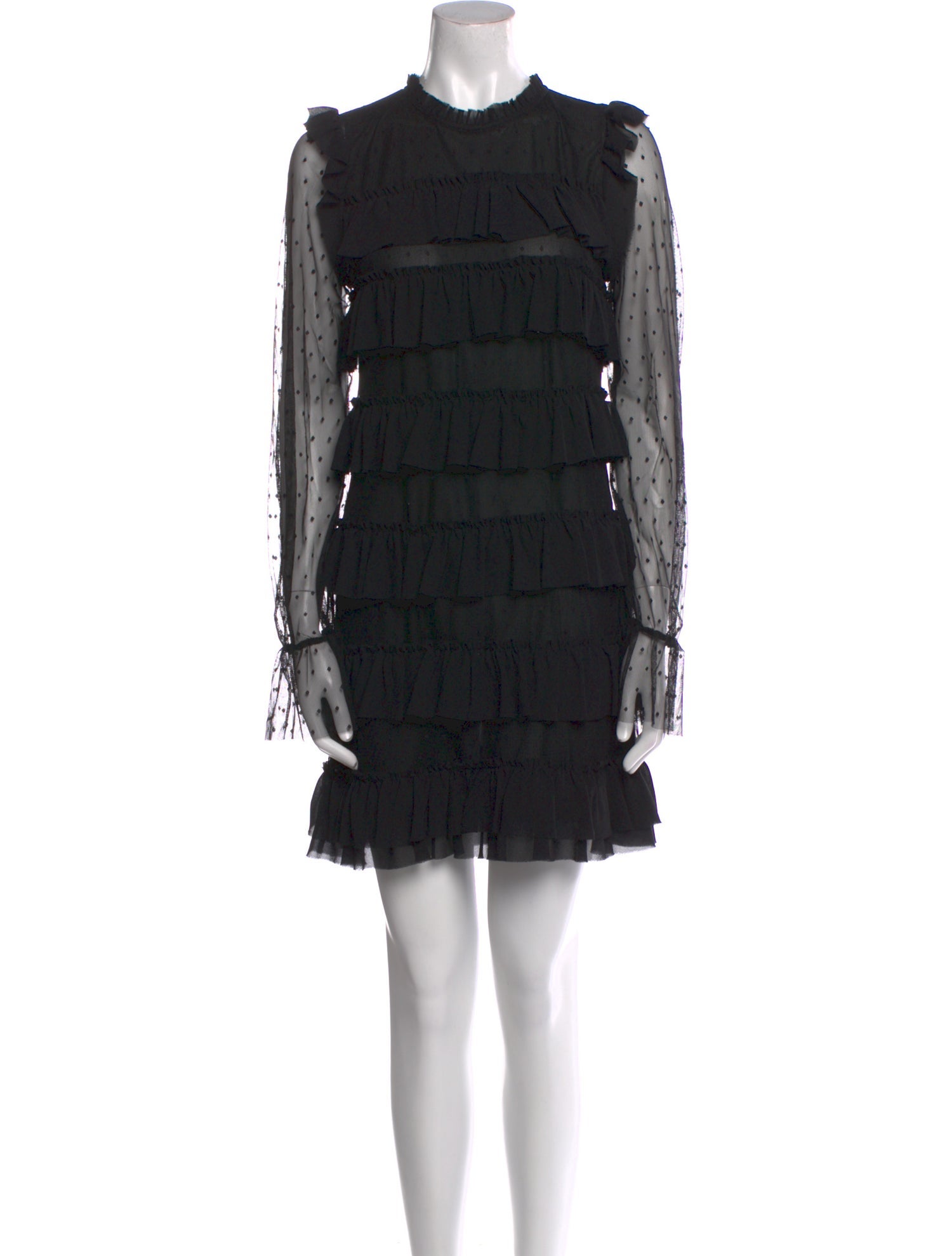 Rebecca Minkoff Mock Neck Mini Dress