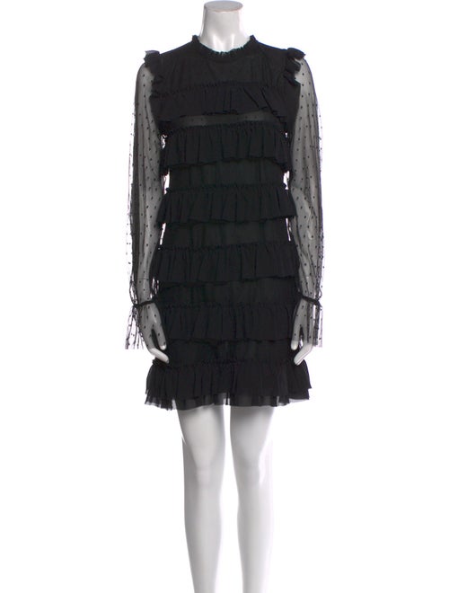 Rebecca Minkoff Mock Neck Mini Dress