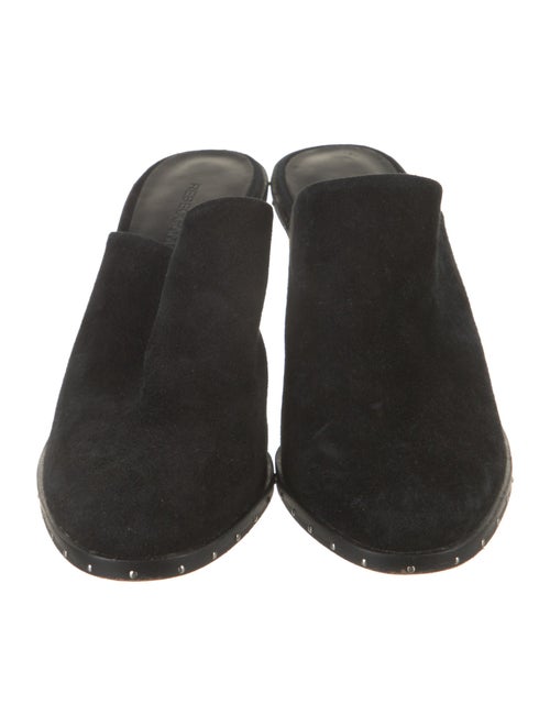 Rebecca Minkoff Suede Studded Accents Mules