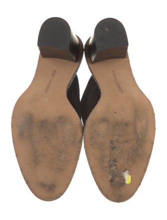 Rebecca Minkoff Suede Studded Accents Mules