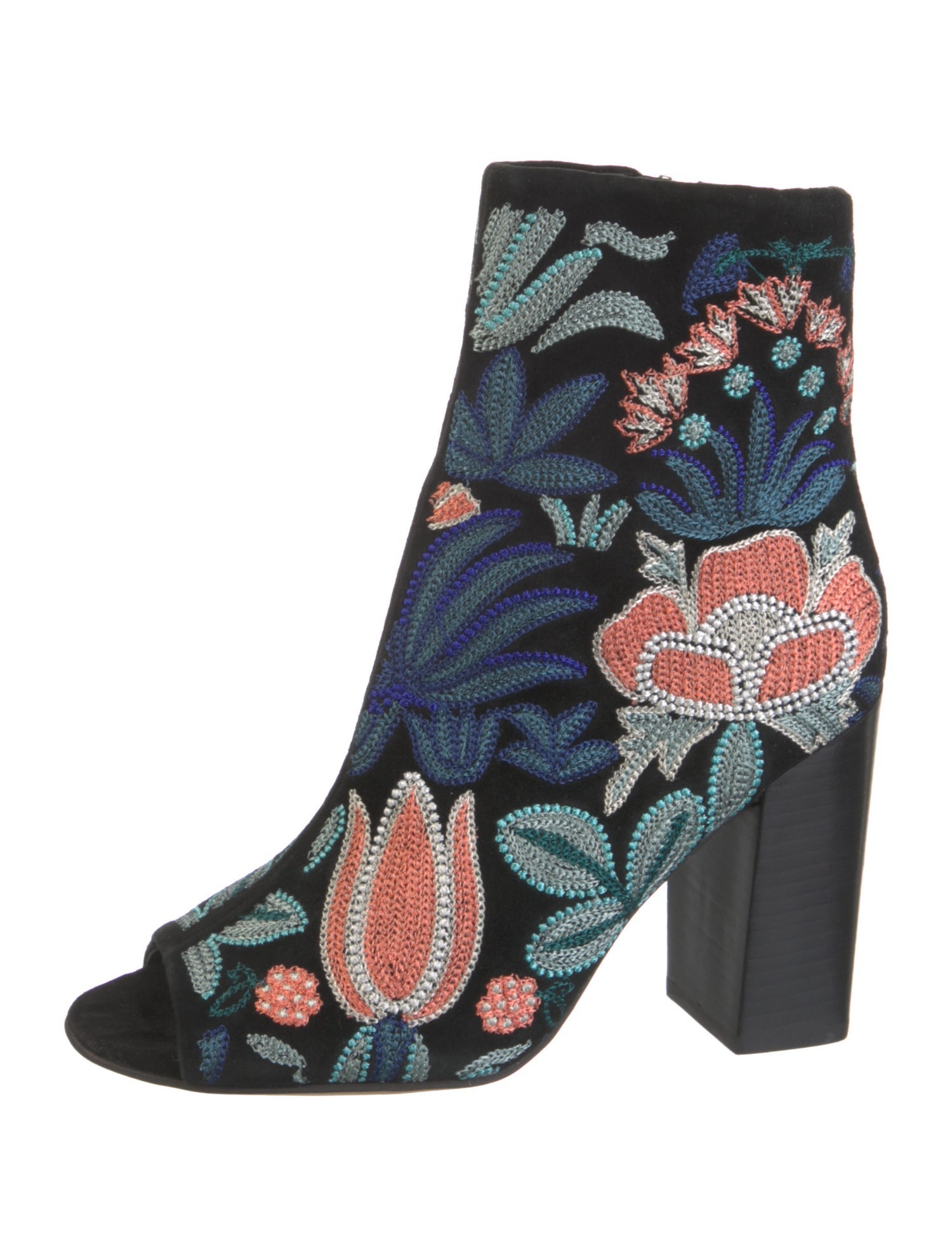 Rebecca Minkoff Suede Floral Print Boots