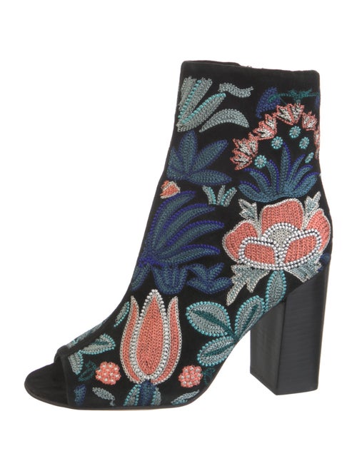 Rebecca Minkoff Suede Floral Print Boots