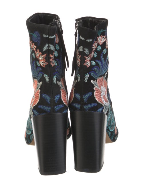 Rebecca Minkoff Suede Floral Print Boots