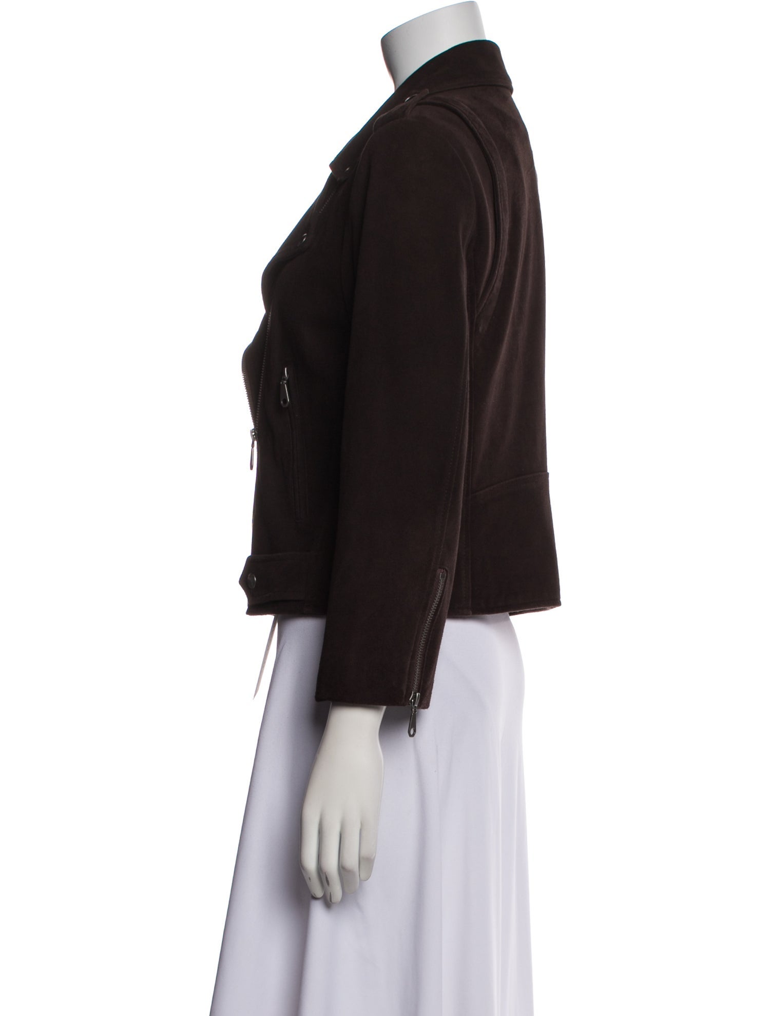 Rebecca Minkoff Goat Leather Biker Jacket