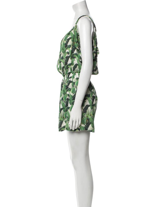 Rebecca Minkoff Silk Printed Romper