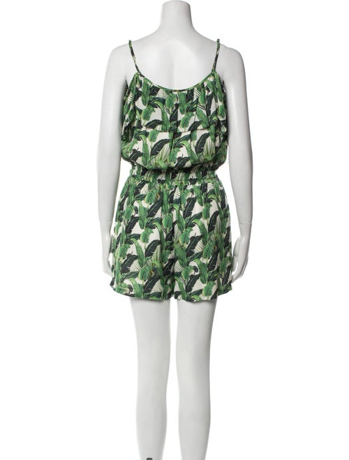 Rebecca Minkoff Silk Printed Romper