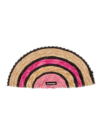 Rebecca Minkoff Straw Minaudière