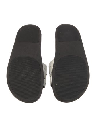 Rebecca Minkoff Leather Studded Accents Slides