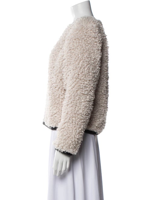 Rebecca Minkoff Printed Faux Fur Coat