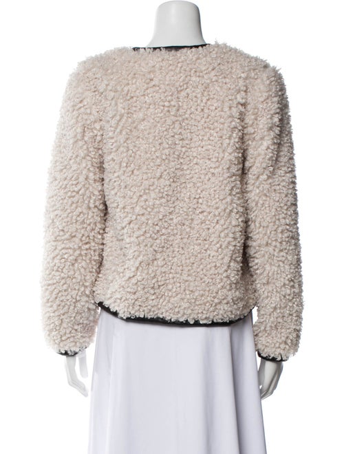 Rebecca Minkoff Printed Faux Fur Coat