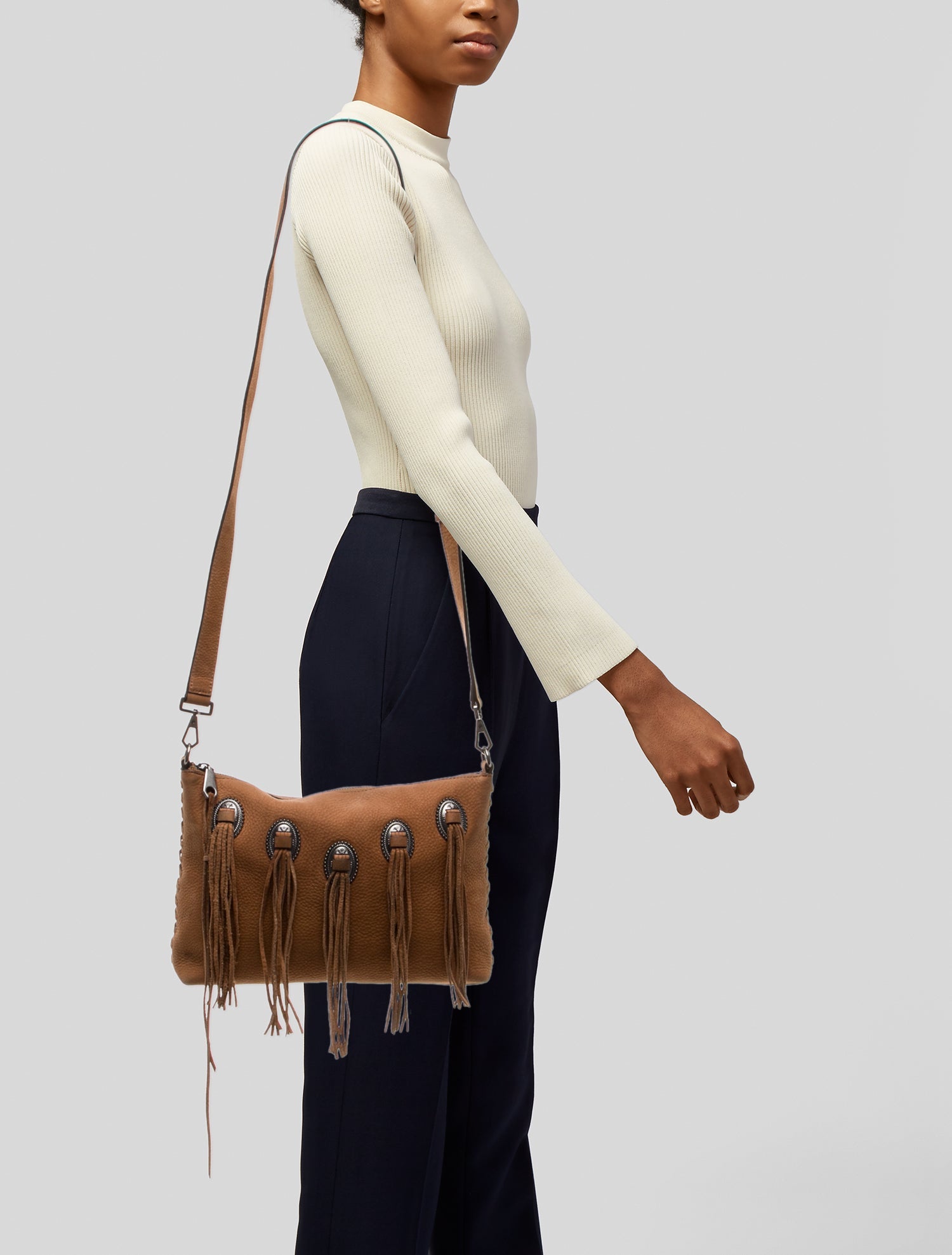 Rebecca Minkoff Suede Crossbody Bag