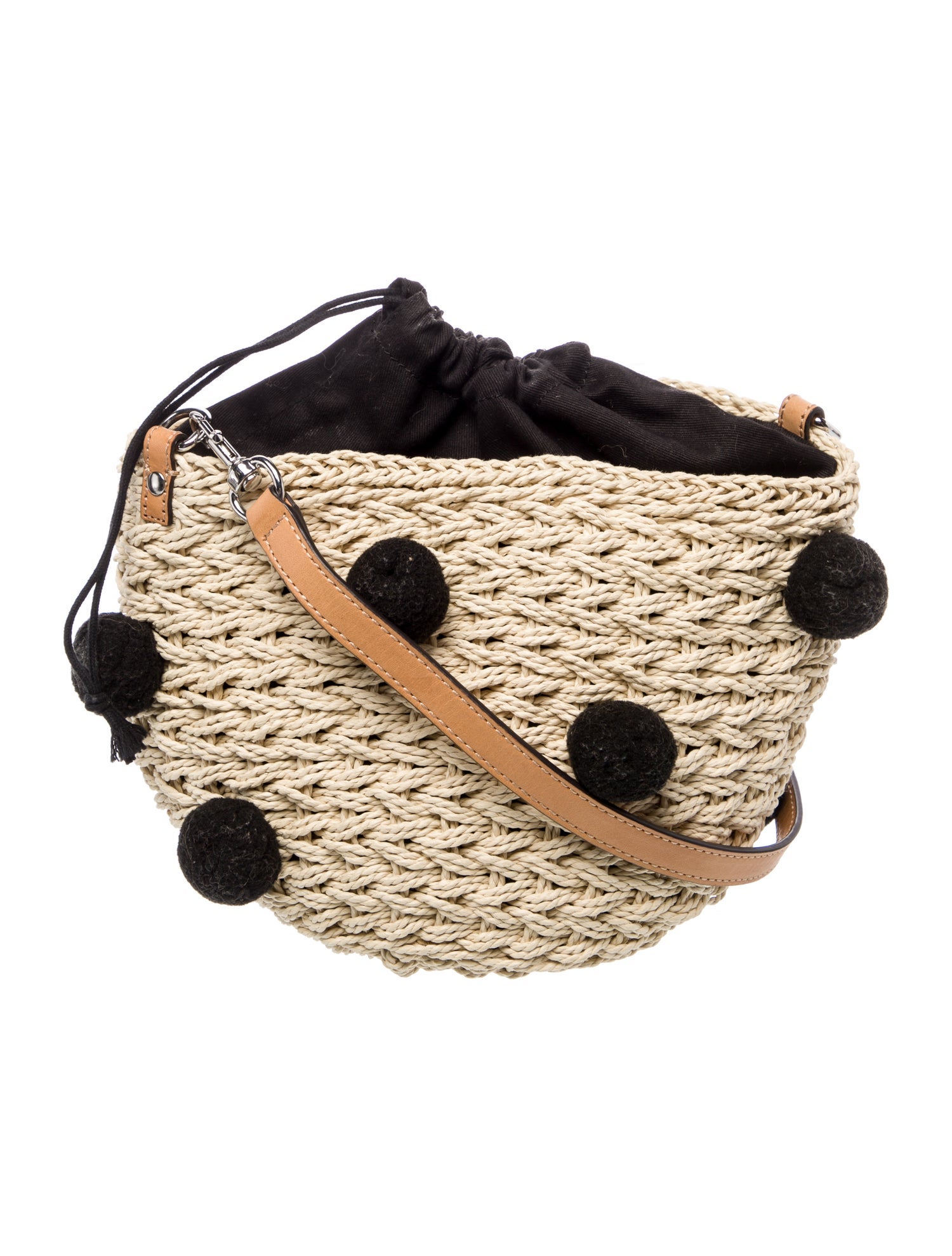 Rebecca Minkoff Raffia Bucket Bag