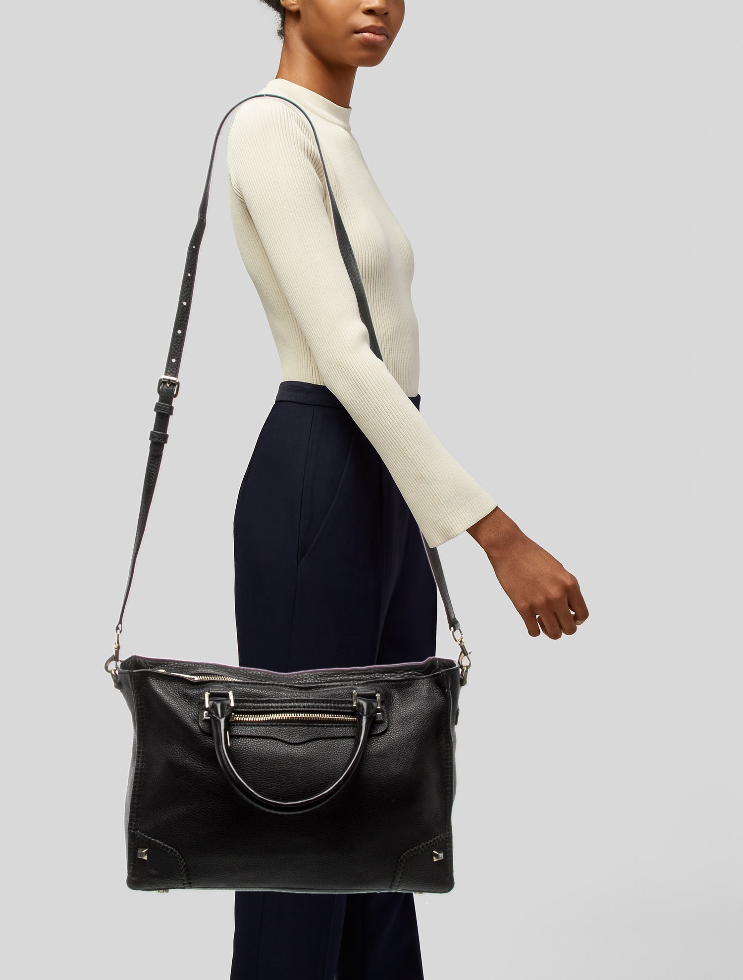 Rebecca Minkoff Leather Top Handle Bag