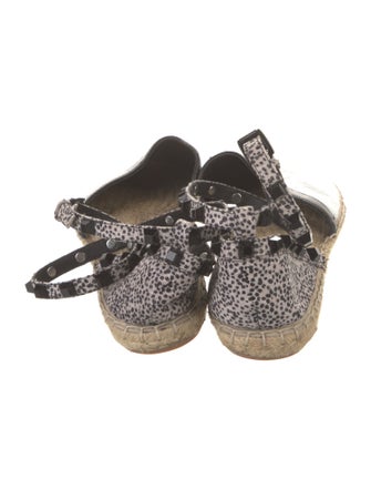Rebecca Minkoff Leather Animal Print D'Orsay Flats