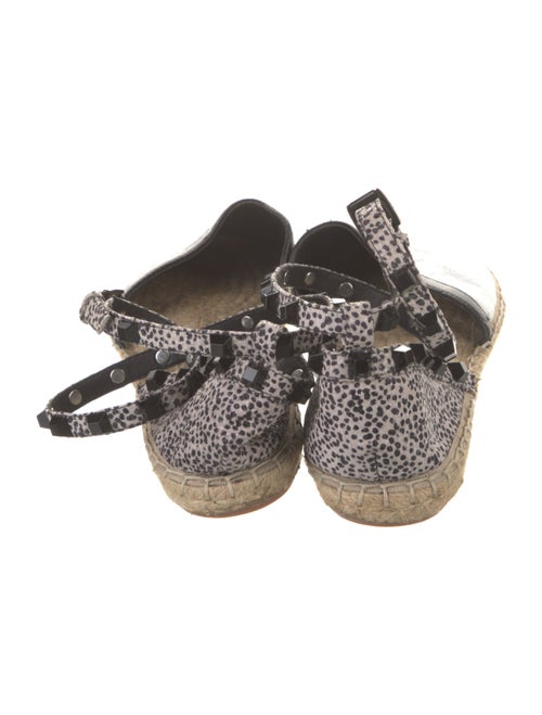 Rebecca Minkoff Leather Animal Print D'Orsay Flats