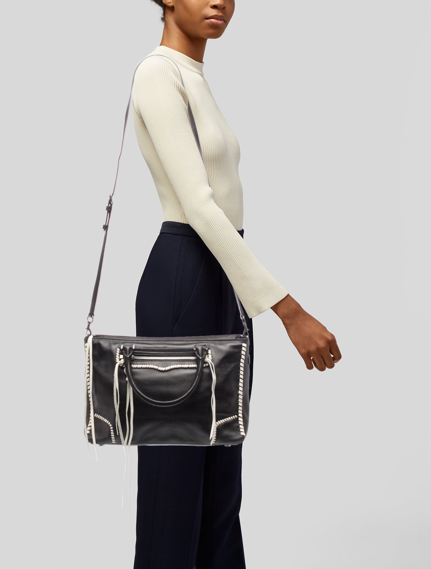 Rebecca Minkoff Leather Top Handle Bag