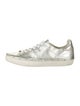 Rebecca Minkoff Leather Colorblock Pattern Sneakers