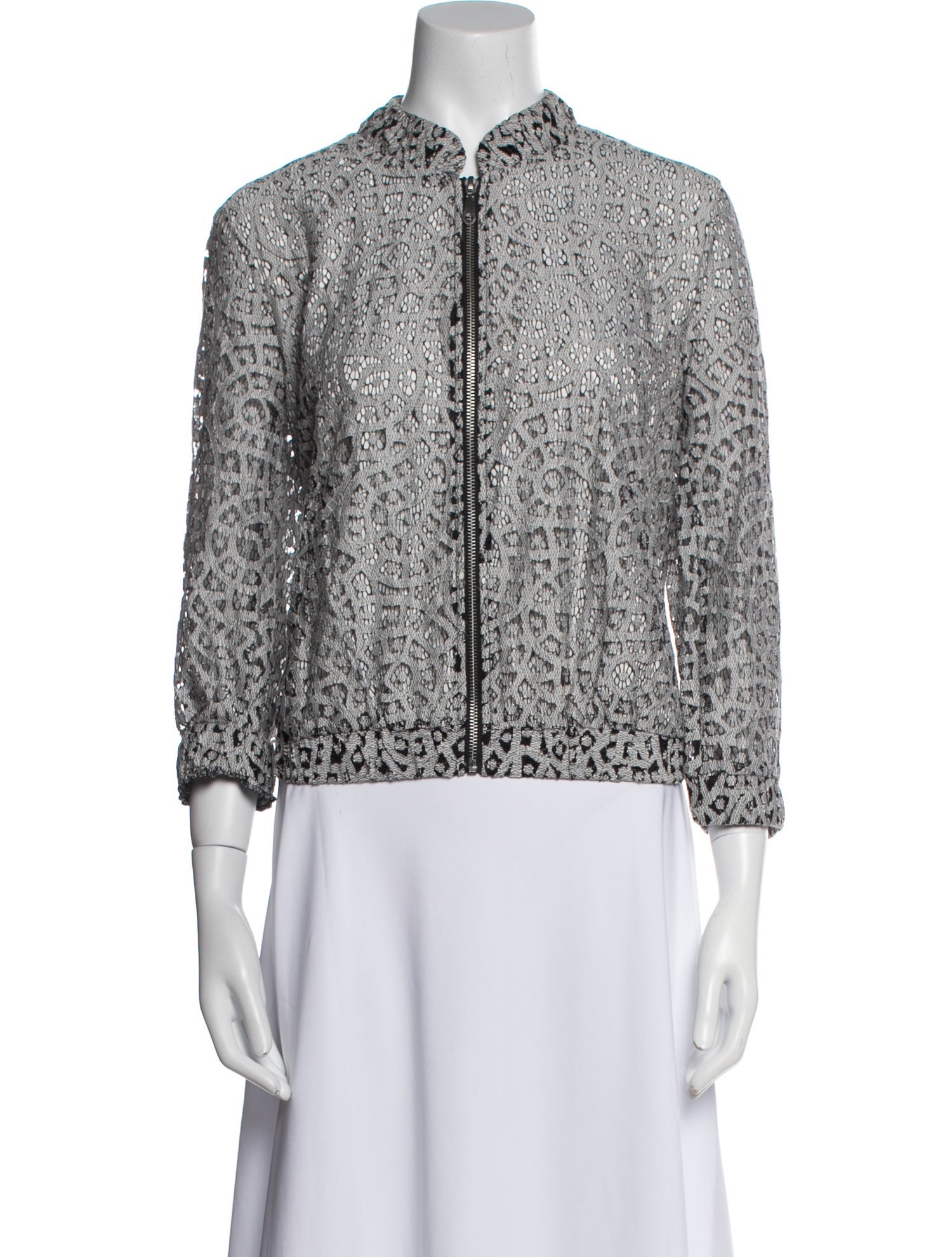 Rebecca Minkoff Lace Pattern Jacket