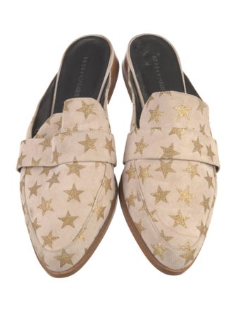 Rebecca Minkoff Suede Printed Mules