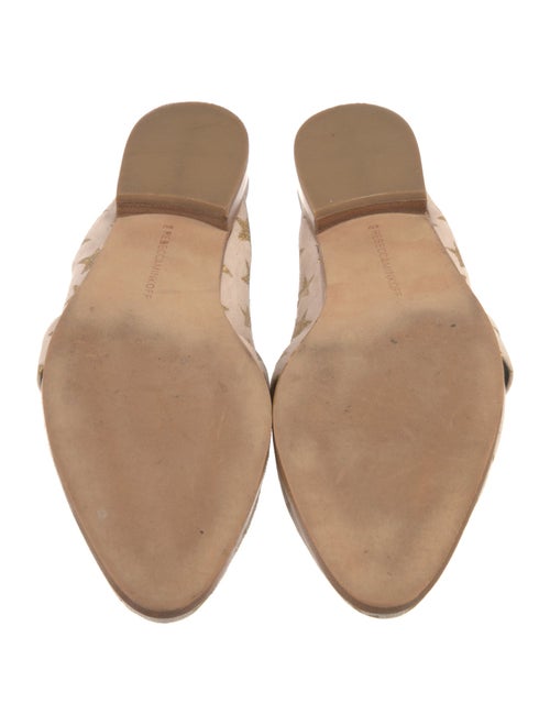 Rebecca Minkoff Suede Printed Mules