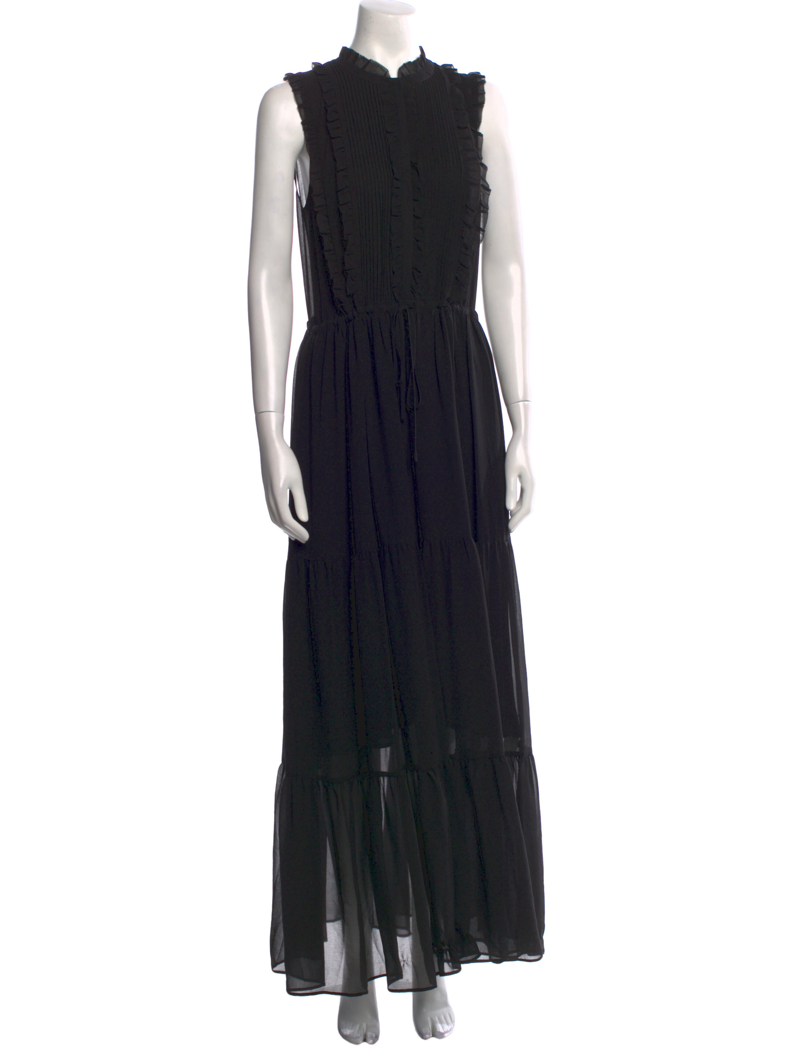 Rebecca Minkoff Mock Neck Long Dress