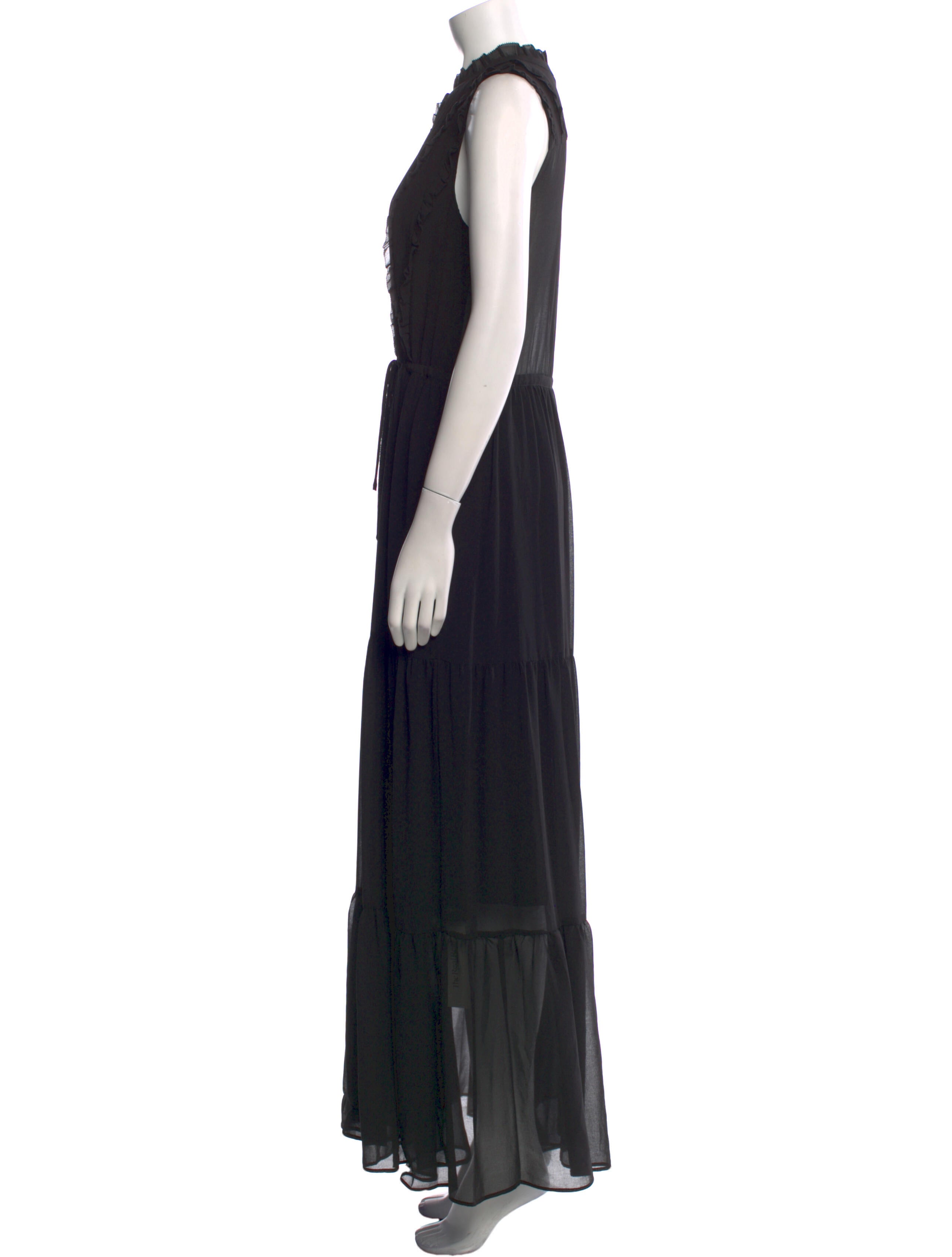 Rebecca Minkoff Mock Neck Long Dress