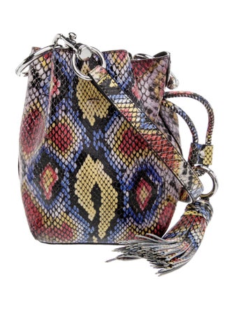 Rebecca Minkoff Embossed Leather Bucket Bag