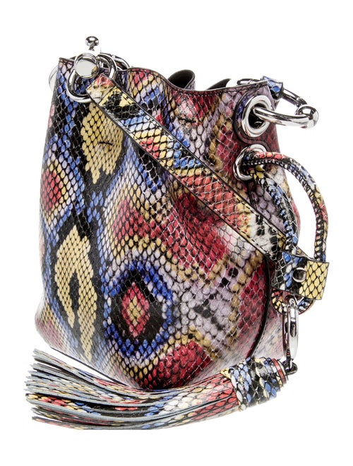 Rebecca Minkoff Embossed Leather Bucket Bag