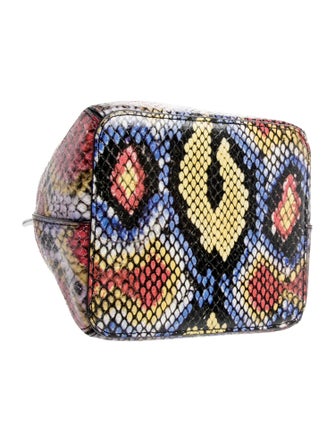 Rebecca Minkoff Embossed Leather Bucket Bag