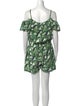 Rebecca Minkoff Silk Printed Romper