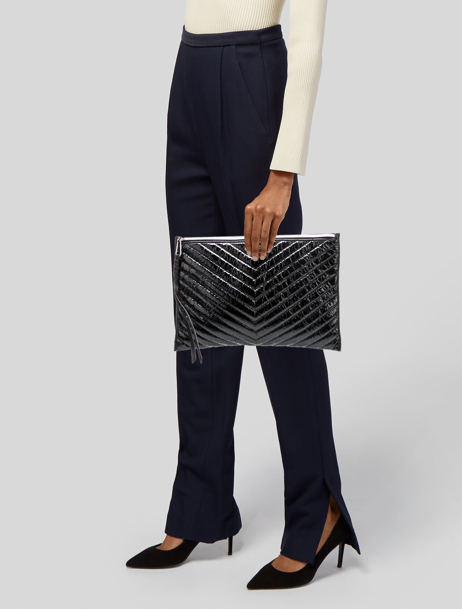 Rebecca Minkoff Patent Leather Clutch