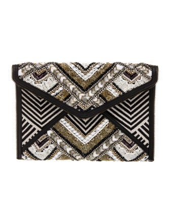 Rebecca Minkoff Canvas Minaudière