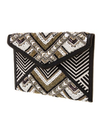 Rebecca Minkoff Canvas Minaudière