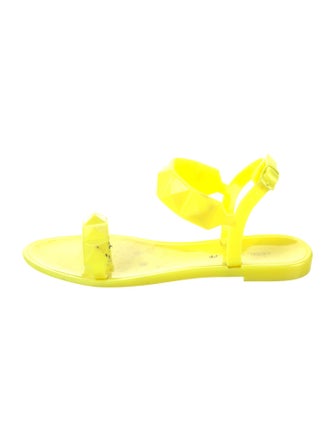 Rebecca Minkoff PVC Printed Sandals