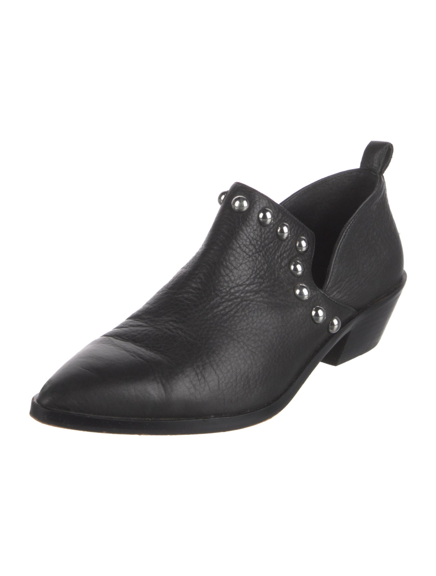 Rebecca Minkoff Leather Studded Accents Boots