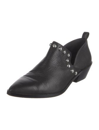 Rebecca Minkoff Leather Studded Accents Boots