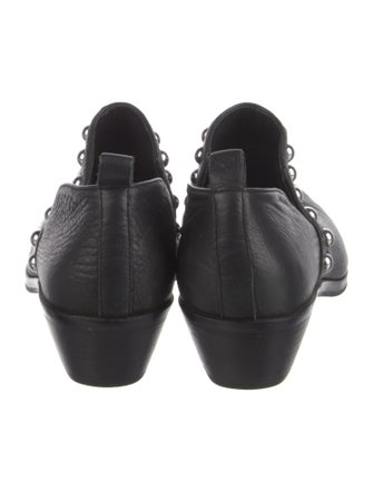 Rebecca Minkoff Leather Studded Accents Boots