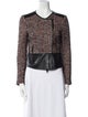Rebecca Minkoff Tweed Tweed Pattern Evening Jacket