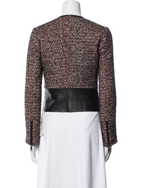 Rebecca Minkoff Tweed Tweed Pattern Evening Jacket