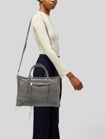 Rebecca Minkoff Embossed Leather Shoulder Bag