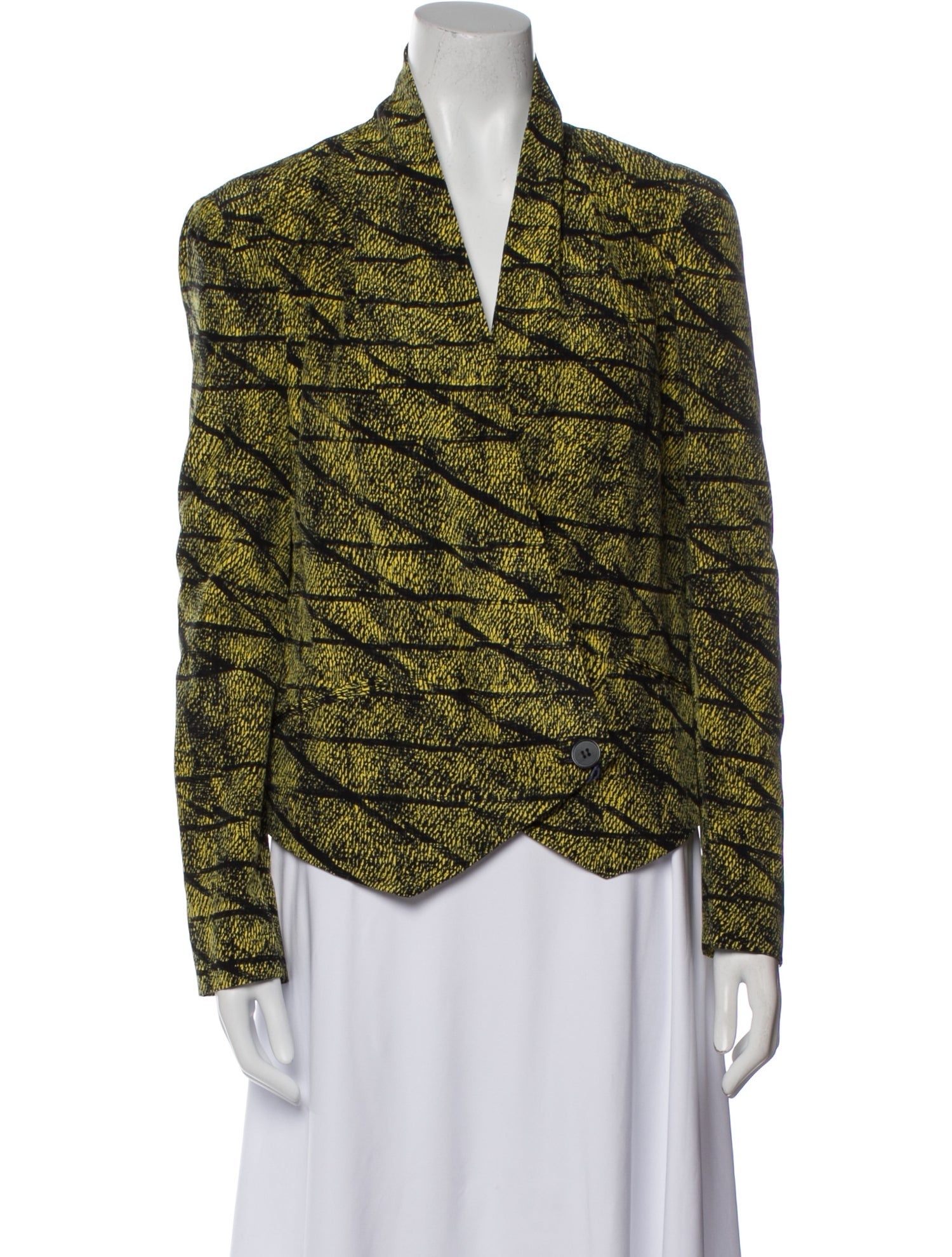 Rebecca Minkoff Silk Printed Blazer w/ Tags