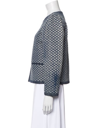 Rebecca Minkoff Printed Evening Jacket
