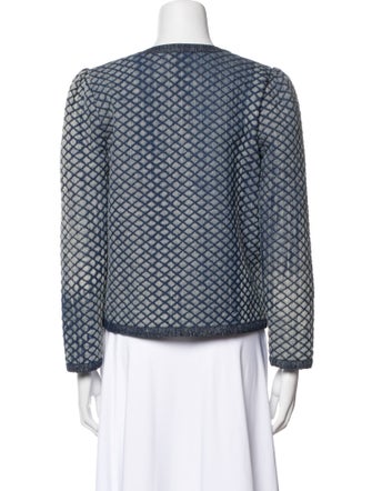 Rebecca Minkoff Printed Evening Jacket