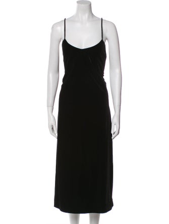 Rebecca Minkoff Scoop Neck Long Dress
